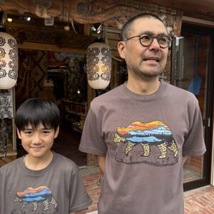 キムンカムイTシャツ（キッズサイズも）